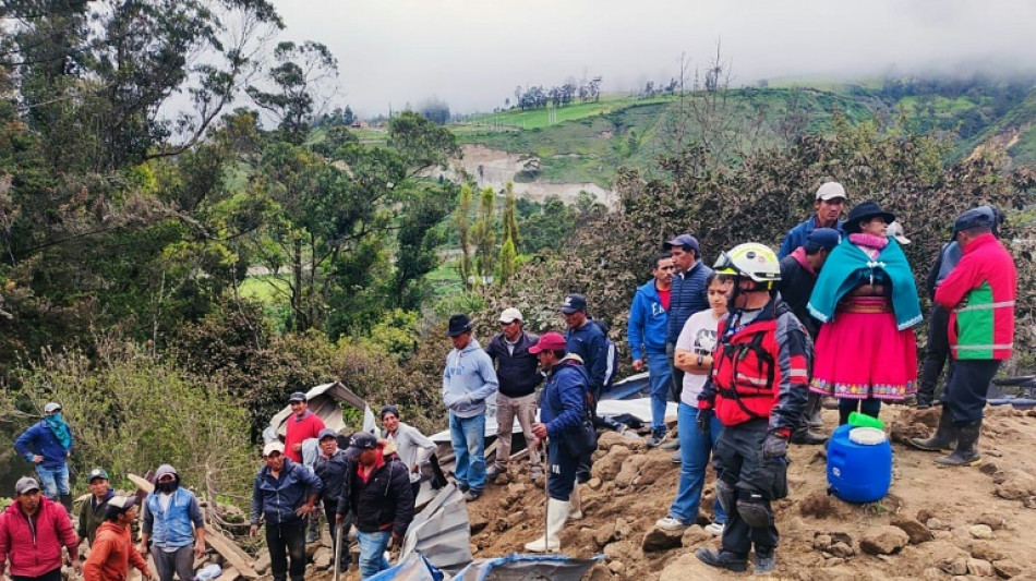 Nearly 50 missing, 7 dead in Ecuador landslide