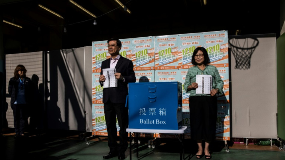 Hong Kong "patriots" elections see lowest-ever turnout