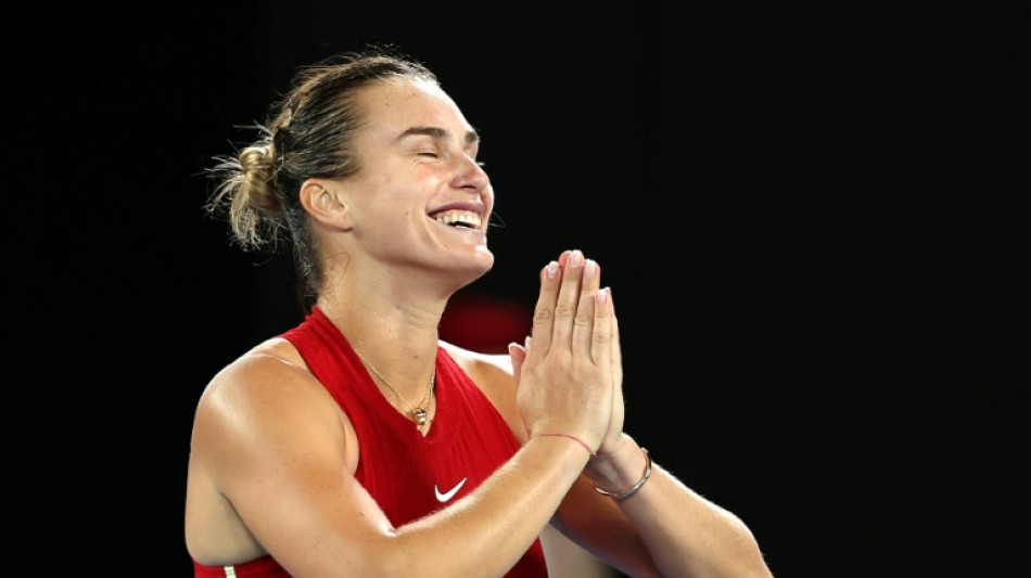 Open d'Australie: Sabalenka prend sa revanche sur Gauff et vise le doublé