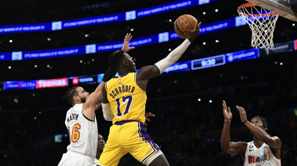 NBA: Schröder führt Lakers zum Sieg