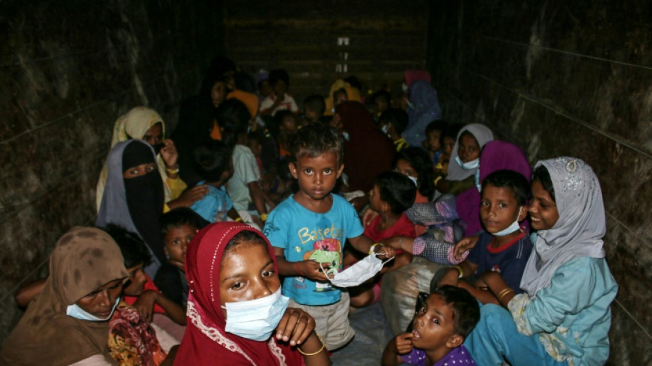 Rohingya refugees stranded on Indonesia beach fear being pushed back to sea