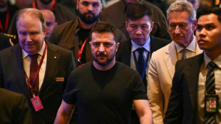 Zelensky arrives at Singapore security forum