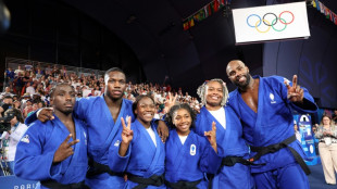 Judo: Riner offre à la France le titre olympique par équipes