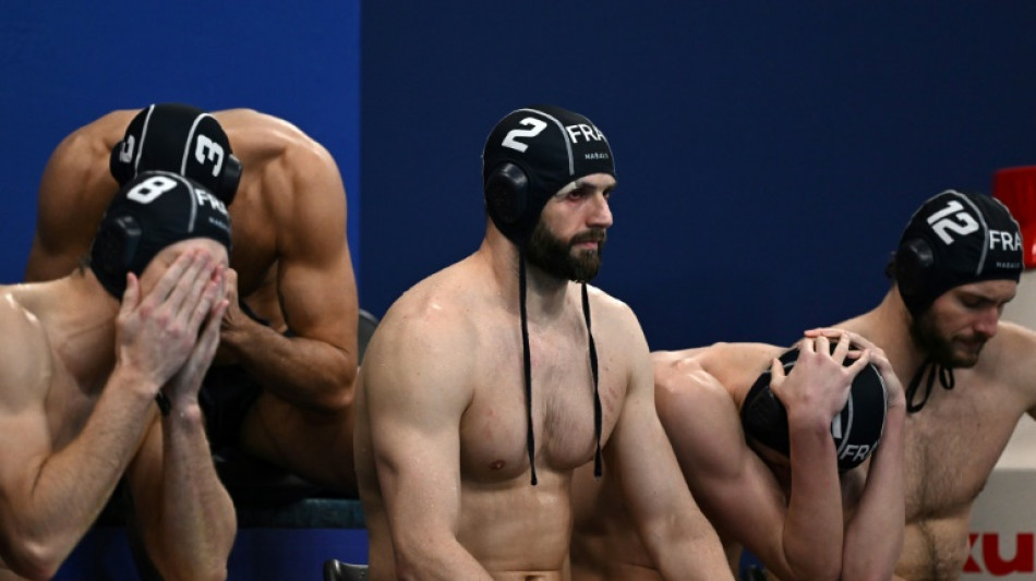 Mondiaux de water-polo: les Bleus, battus par la Croatie en demi-finale, viseront le bronze