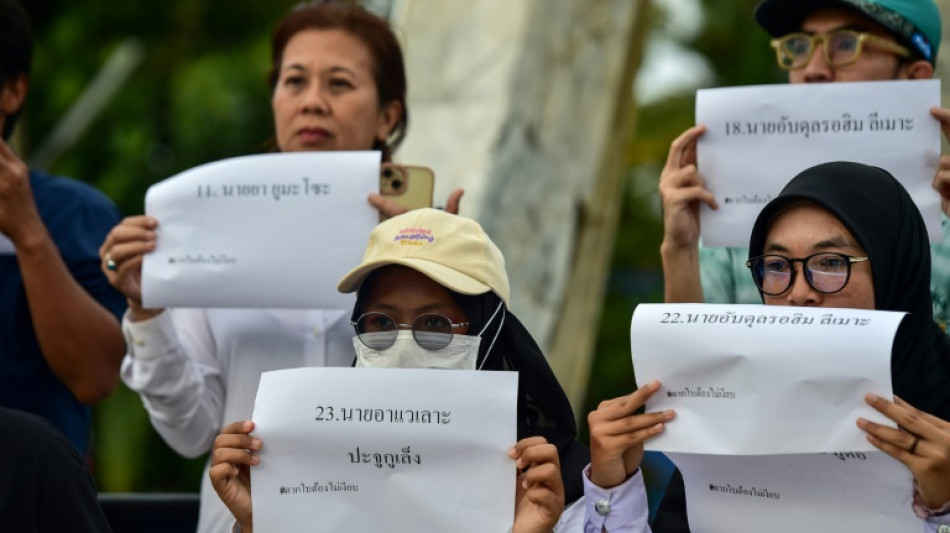 Thai massacre families demand justice as charge deadline expires