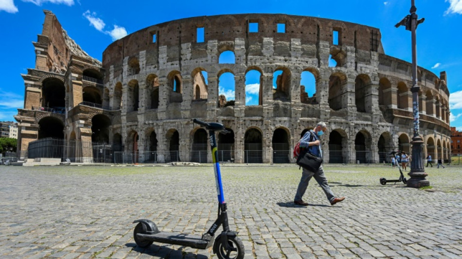 Rome slams brakes on electric scooters 