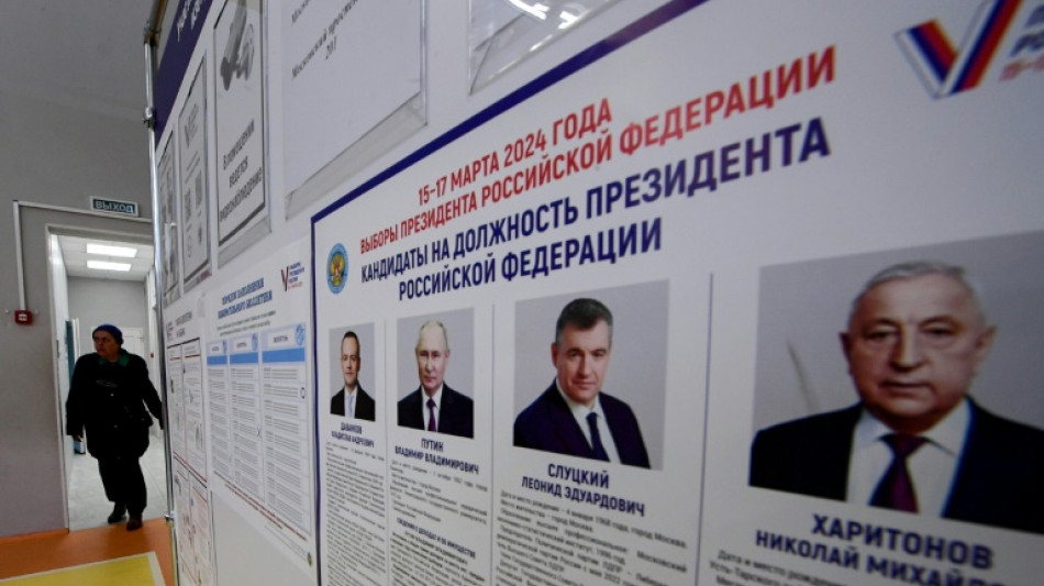 Russian ballot boxes vandalised as presidential vote starts