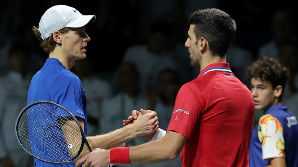 Coupe Davis: Djokovic chute face à Sinner, le double décisif