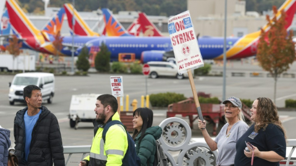 Accord social rejeté chez Boeing, la grève se poursuit