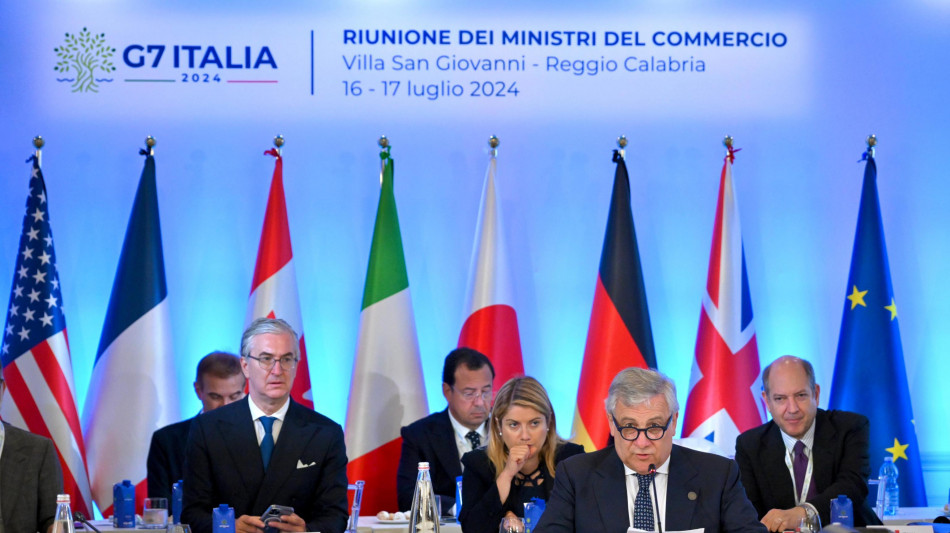 G7, mantenere un commercio libero e equo basato su regole