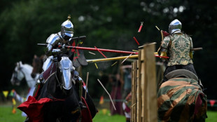 Jousting makes comeback in England as competitive sport