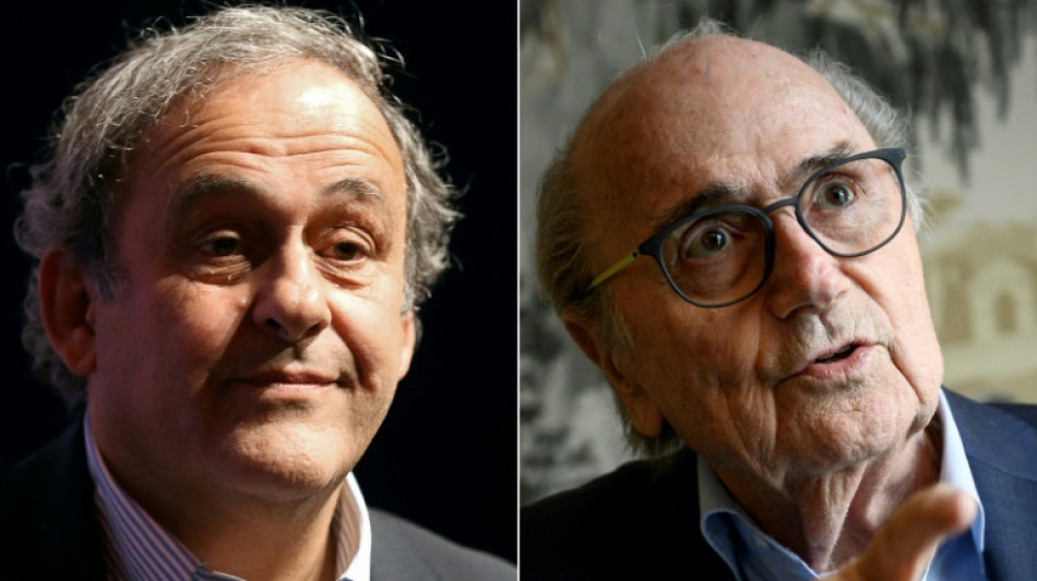 Fifa: un an et huit mois de prison avec sursis requis contre Platini et Blatter