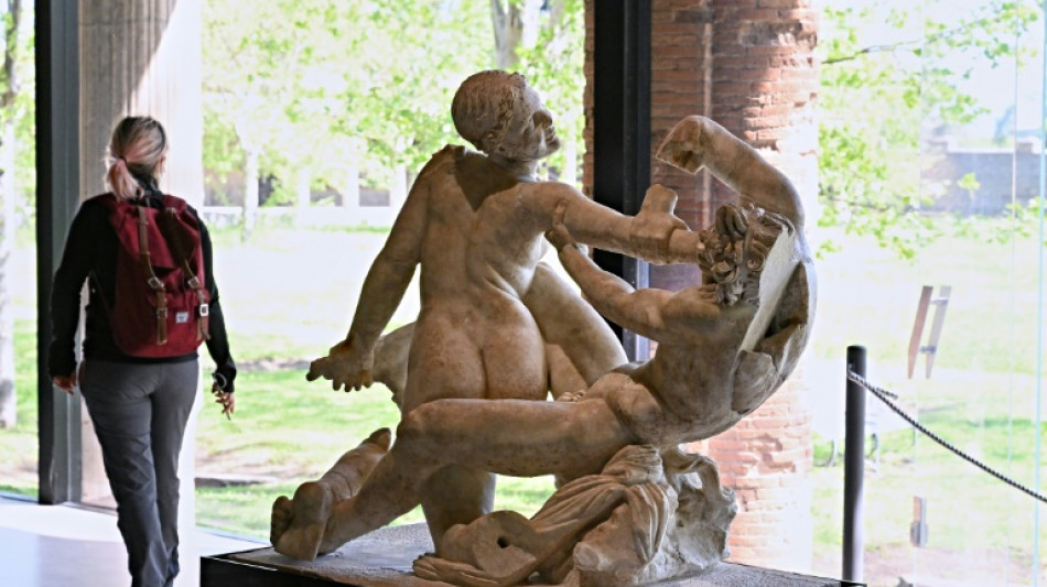 Pulses race at new erotic Pompeii exhibition