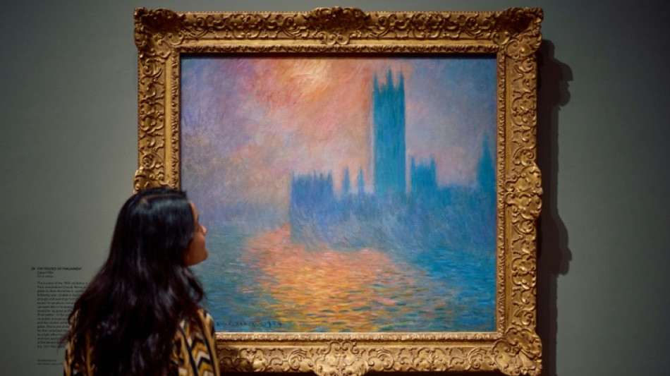 Monet's odes to London's 'beautiful' smog appear in city