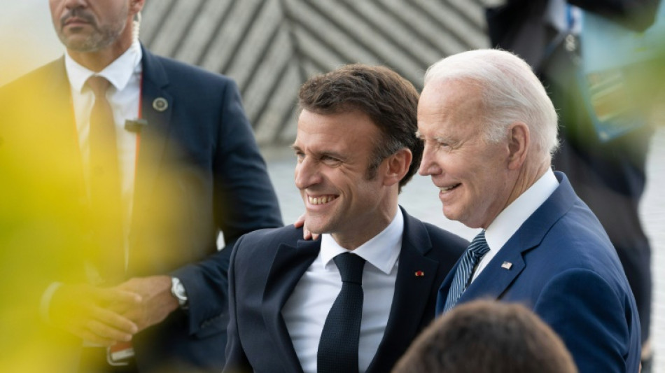 Macron, Biden to discuss Ukraine, Middle East after marking D-Day