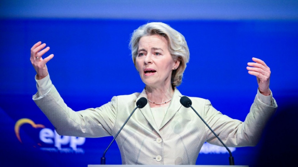 EU conservatives back von der Leyen for second term 