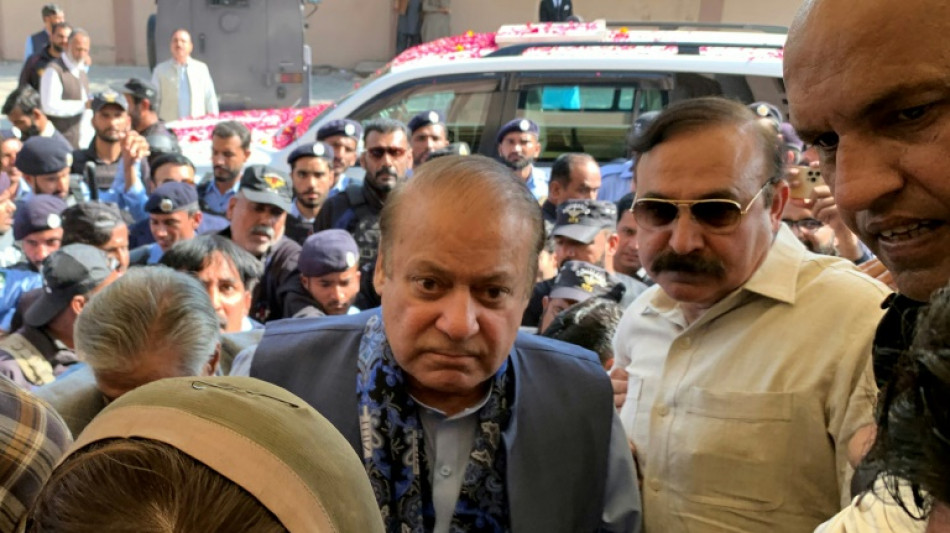 Pakistan high court bails ex-PM Sharif after return from exile