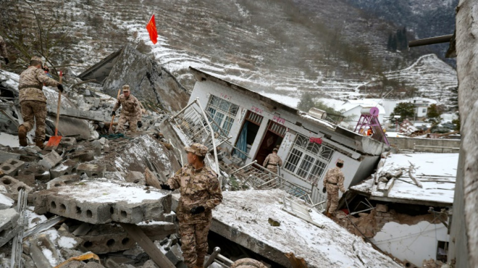 Glissement de terrain en Chine: "course contre la montre" pour retrouver des survivants