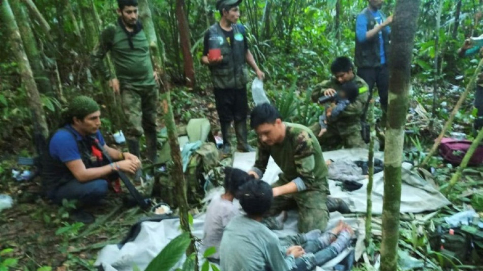 Siblings rescued in Colombian Amazon gaining health: hospital