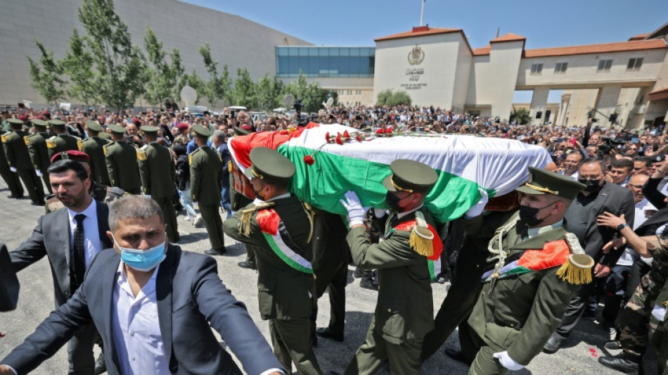 Les Palestiniens rendent hommage à la journaliste tuée Shireen Abu Akleh