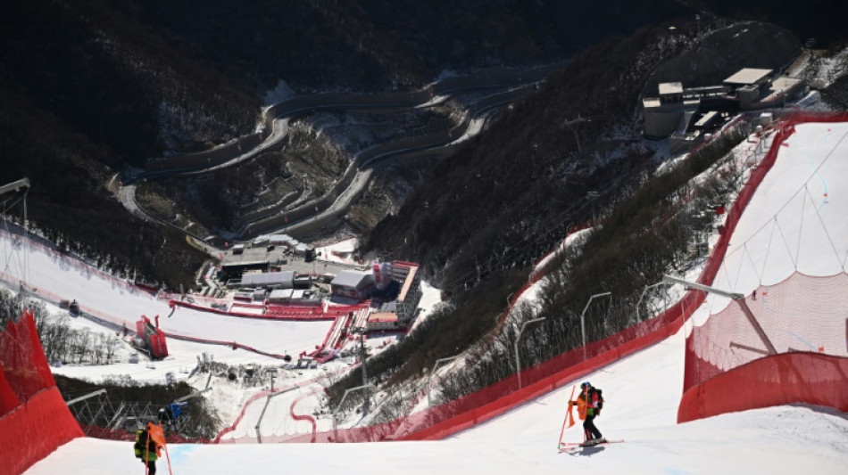 Olympic men's downhill postponed because of high winds