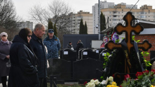 Mourners mark 40 days since Putin foe Navalny's death 