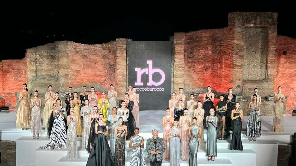 L'alta moda di Barocco sfila a Pompei nel Teatro Grande