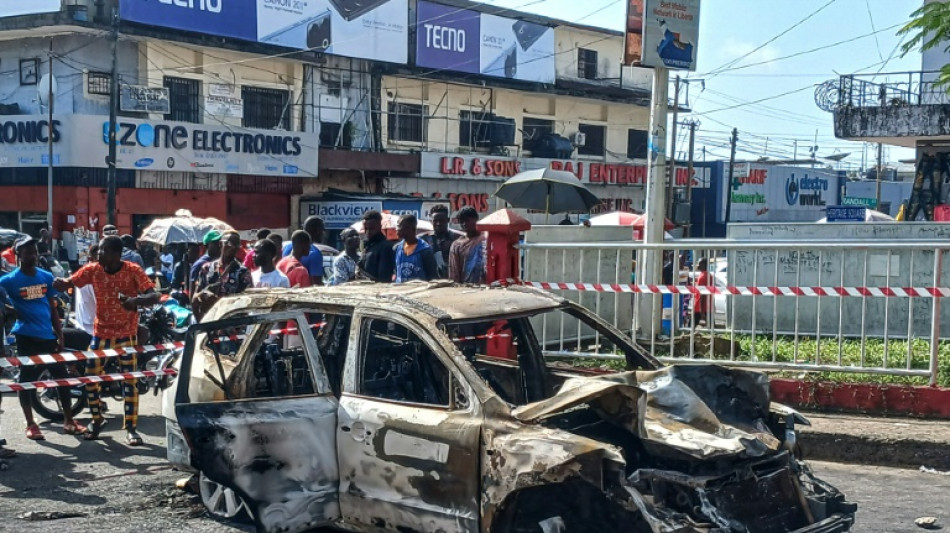 Car rams supporters of Liberia's Boakai, killing 3