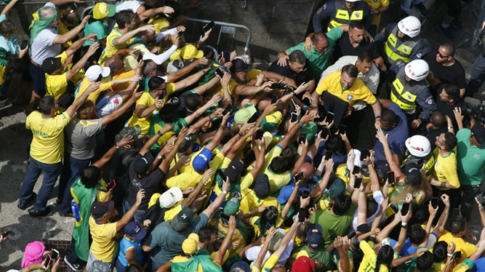 Thousands rally for Brazil's Bolsonaro amid legal firestorm