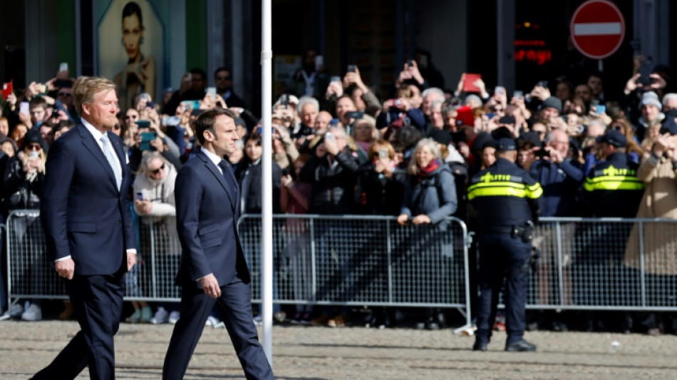 Macron inicia una visita de Estado a Países Bajos