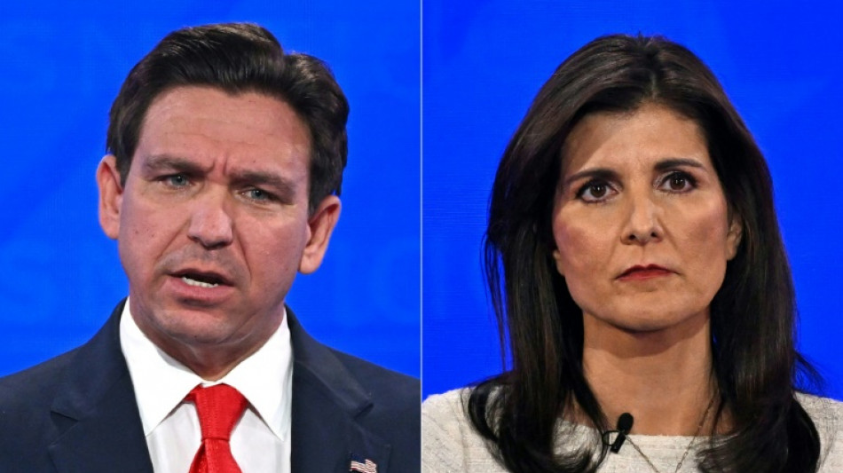 Haley, DeSantis turn fire on Trump in GOP race