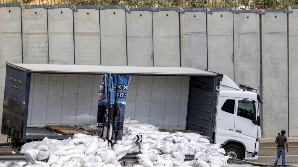 Israeli police say investigating ransacking of Gaza-bound aid trucks