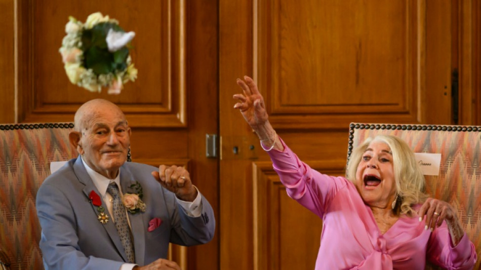 Centenarian WWII vet marries sweetheart, 96, in Normandy after D-Day events