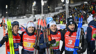 Biathlon: le relais bleu derrière la Norvège de Boe à Östersund