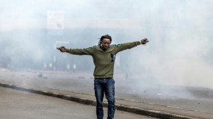 Dozens protest in Kenya with riot police out in force