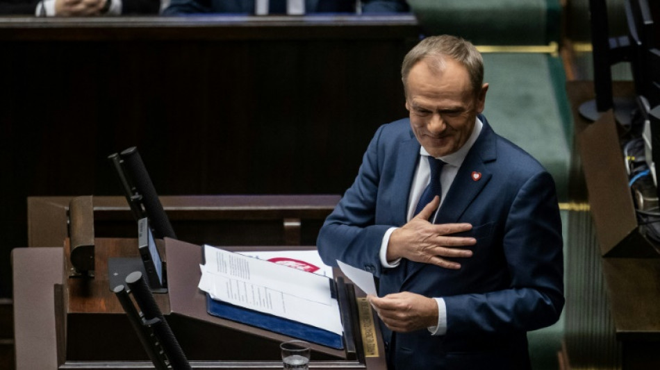 Tusk back as Polish PM, vows Ukraine support