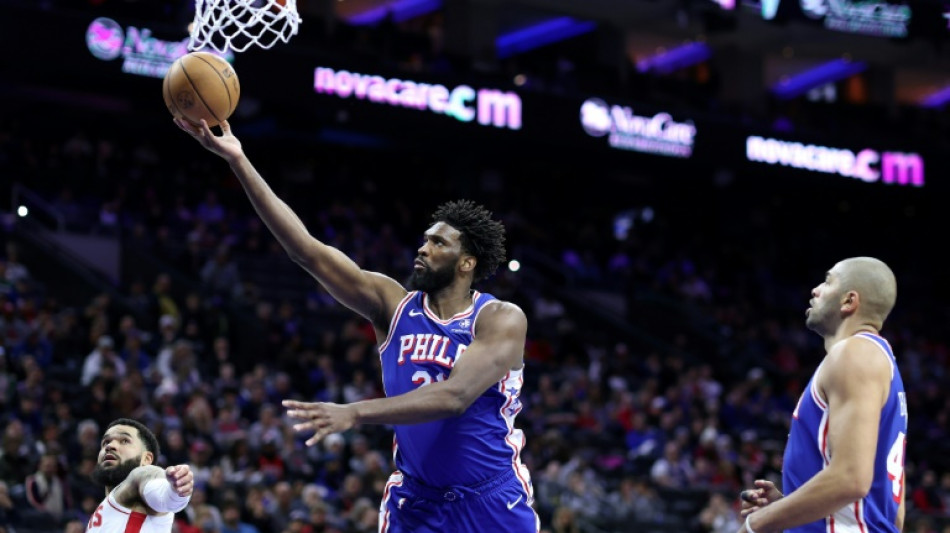 NBA: Embiid dans le rythme, Wembanyama en vain