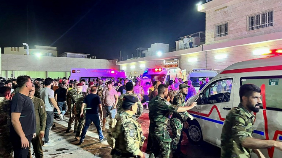 100 killed in fire during wedding in northern Iraq