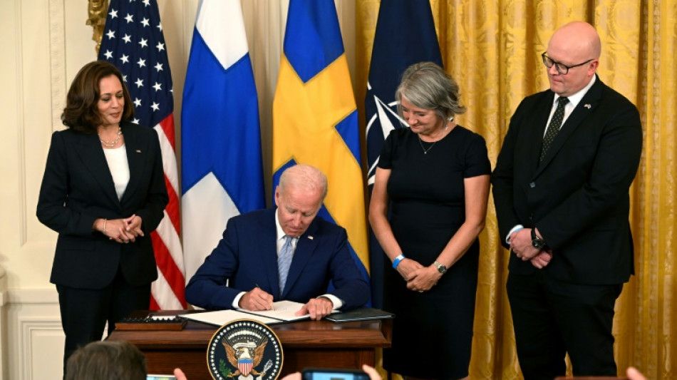 Biden signs ratification of Finland, Sweden NATO bids