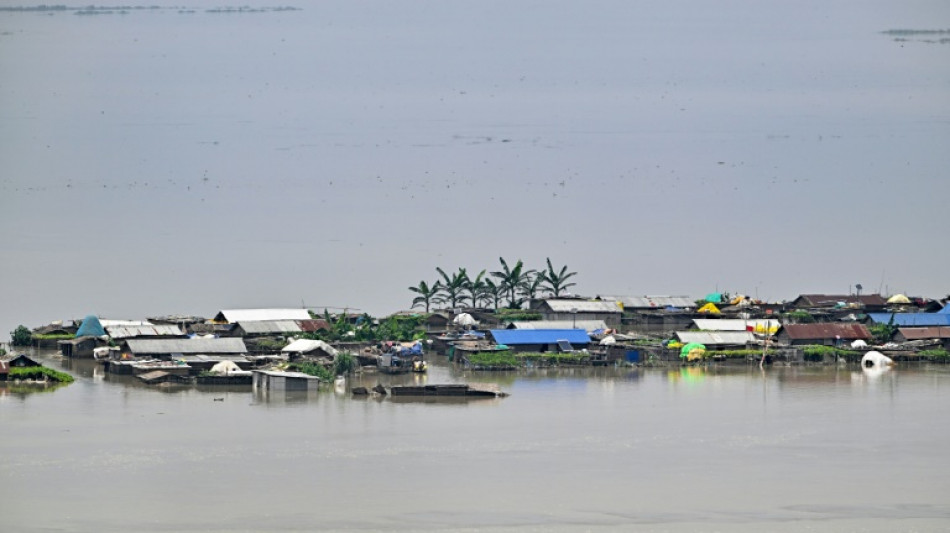 Monsoon storms batter India with floods and lightning strikes