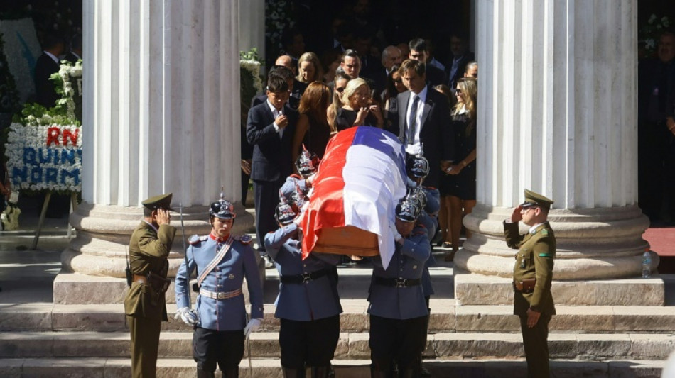 Chile bids farewell to ex-president Pinera in state funeral