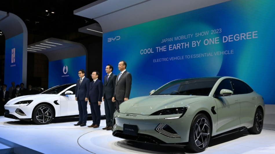 BYD overtakes Tesla for most EV sales