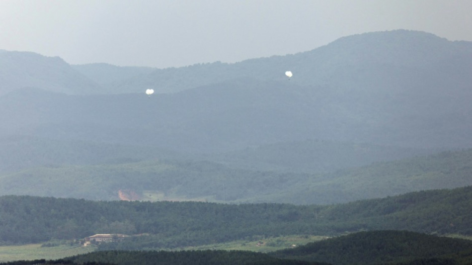 Nordkorea schickt weitere Müllballons über innerkoreanische Grenze