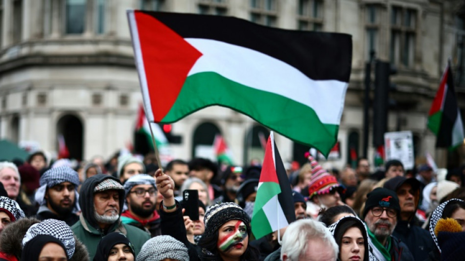 Thousands march in London for Gaza 'day of action'