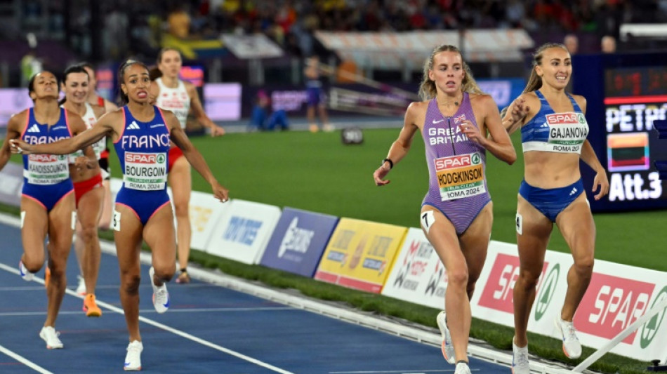 Athlétisme: la Française Anaïs Bourgoin médaillée de bronze européen sur 800 m