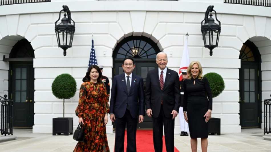 Biden welcomes Japan PM for state visit with eye on China 