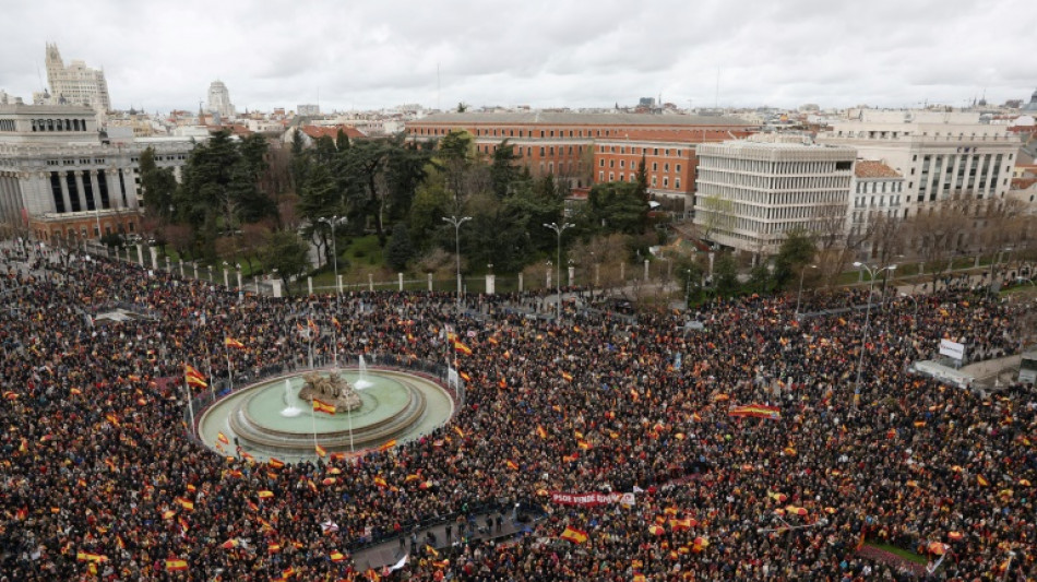 Thousands protest in Madrid over Catalan amnesty bill