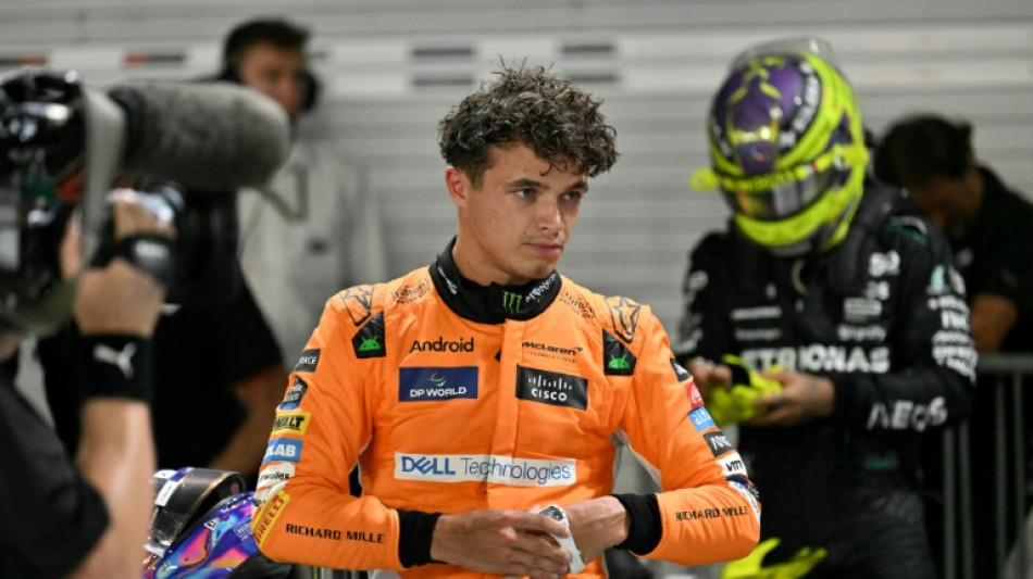 F1/Singapour: Norris en pole position, Verstappen dans ses roues