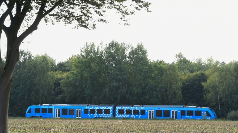 Whistle blows in Germany for world's first hydrogen train fleet