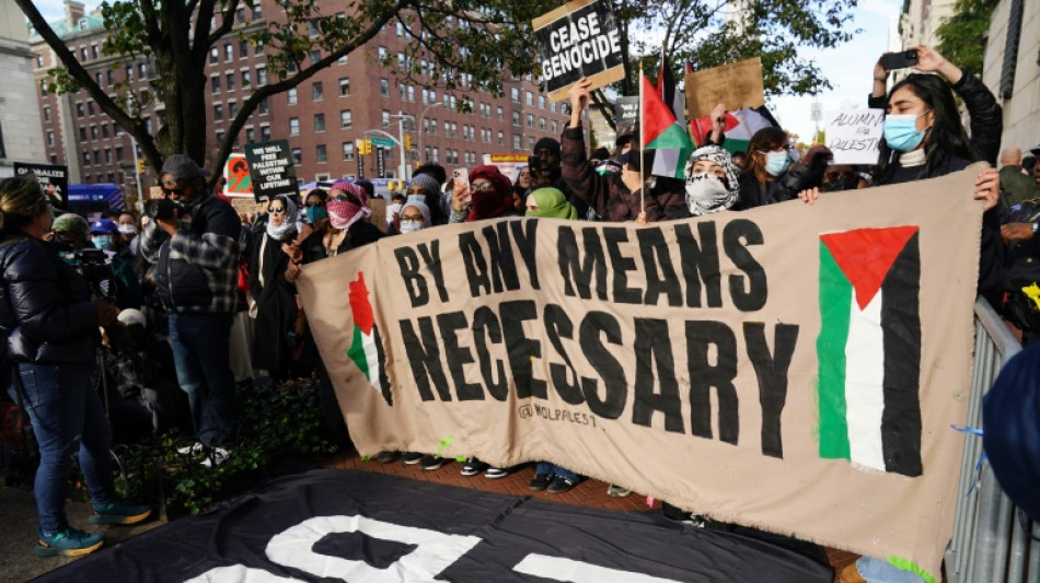 Columbia president grilled over anti-Semitism on campus